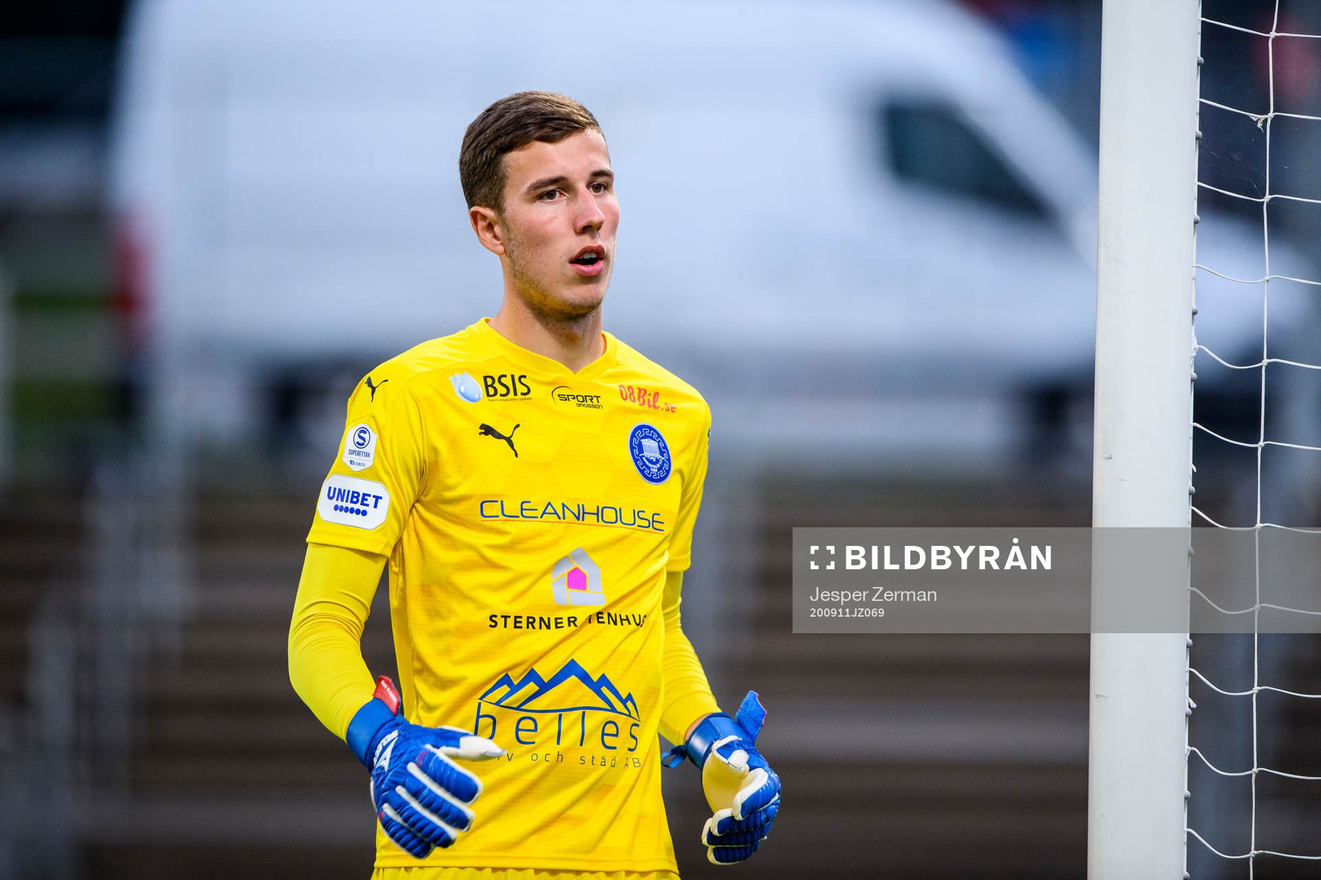 Akropolis målvakt Samuel Brolin