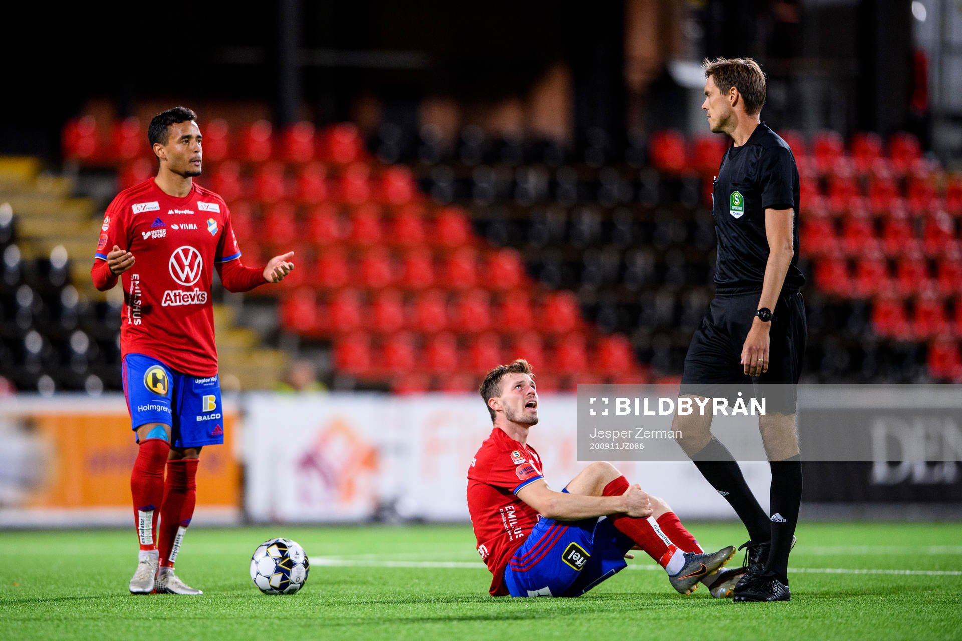 Östers Marc Rochester Sörensen och Nicolas Mortensen