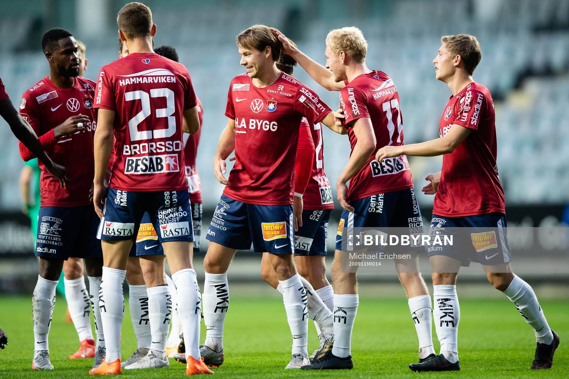 Örgrytes Adam Bergmark Wiberg jublar