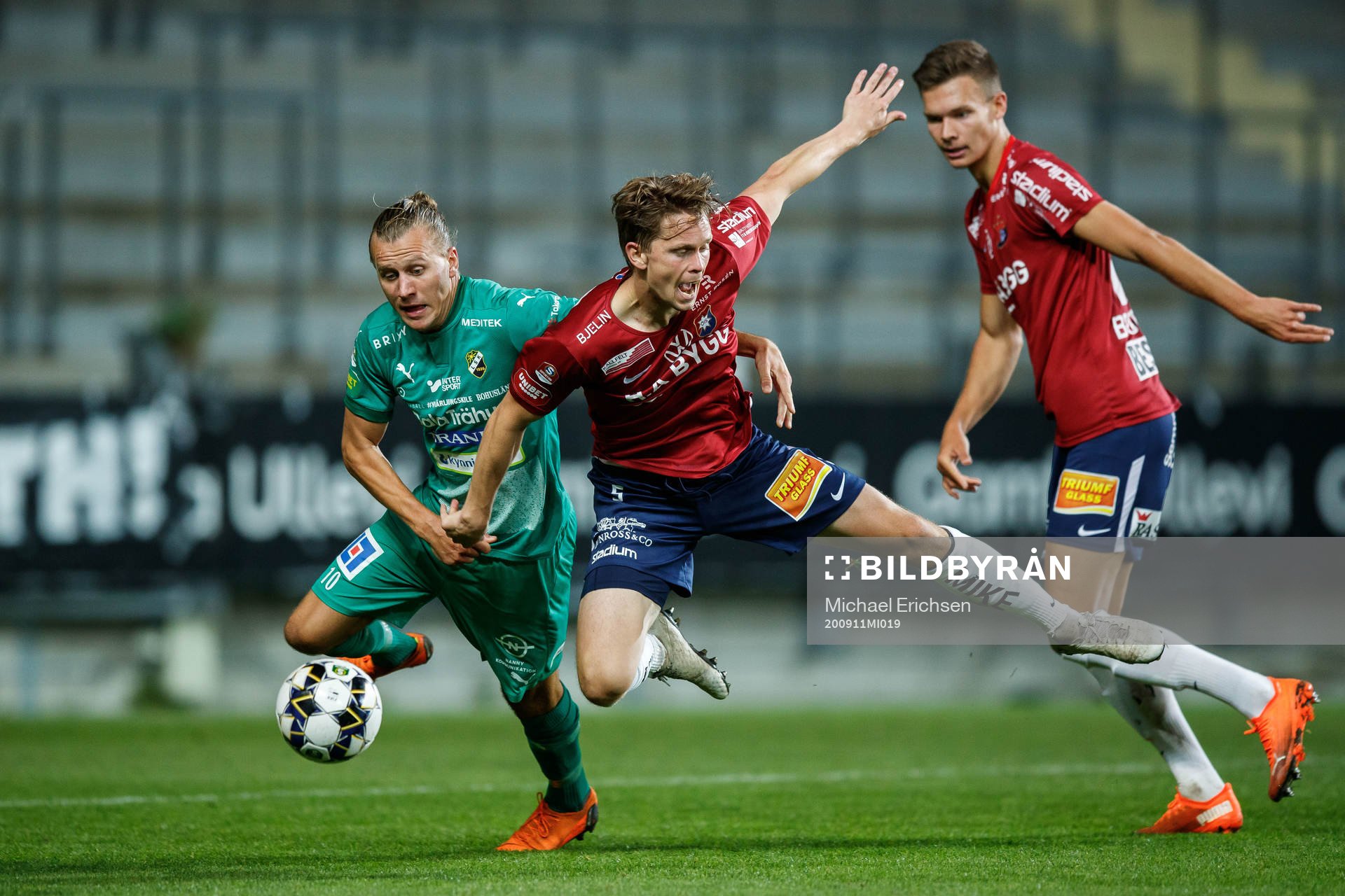 Ljungskiles Jesper Westermark och Örgrytes Anton Lans