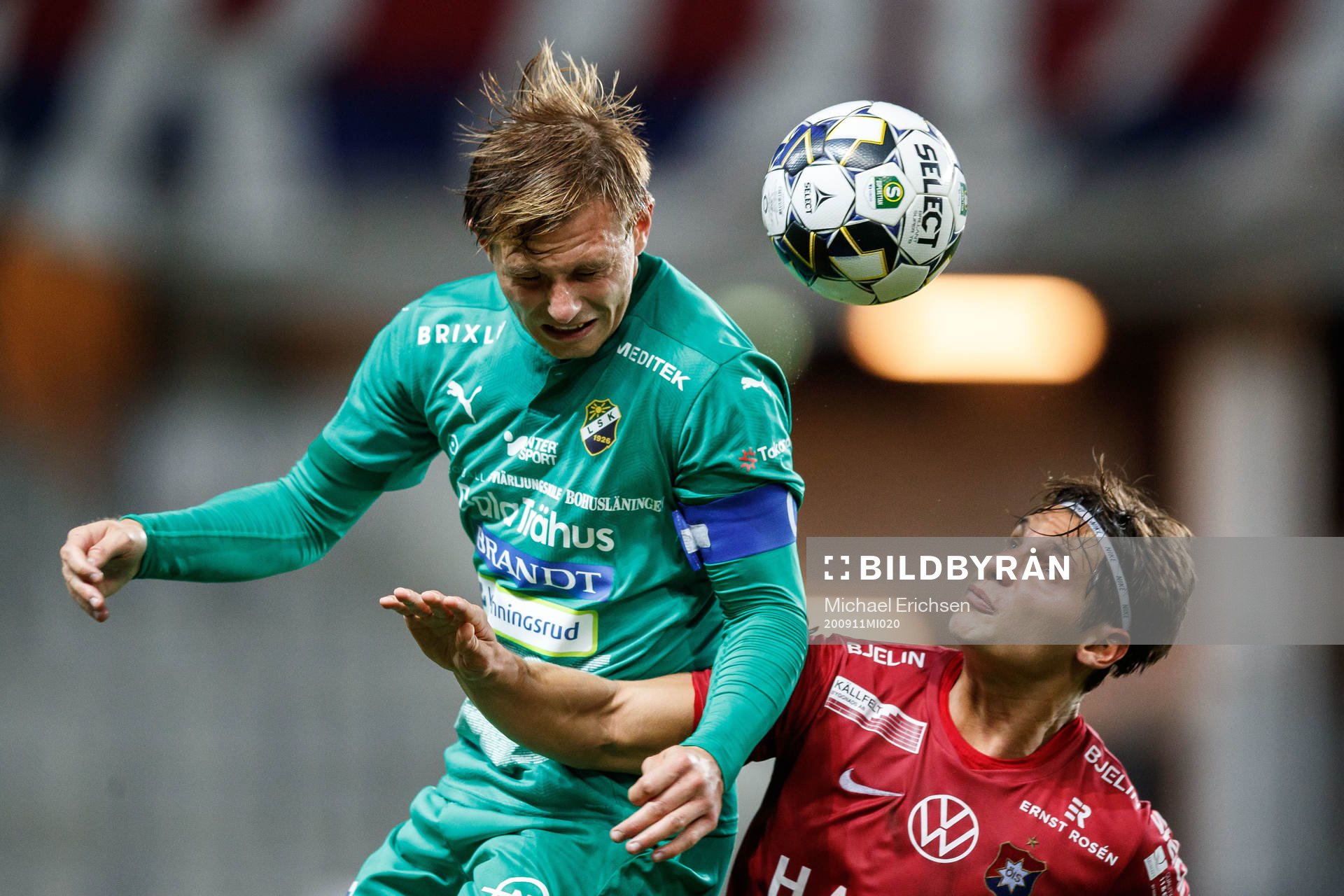 Ljungskiles Linus Dahl och Örgrytes Kevin Ackermann