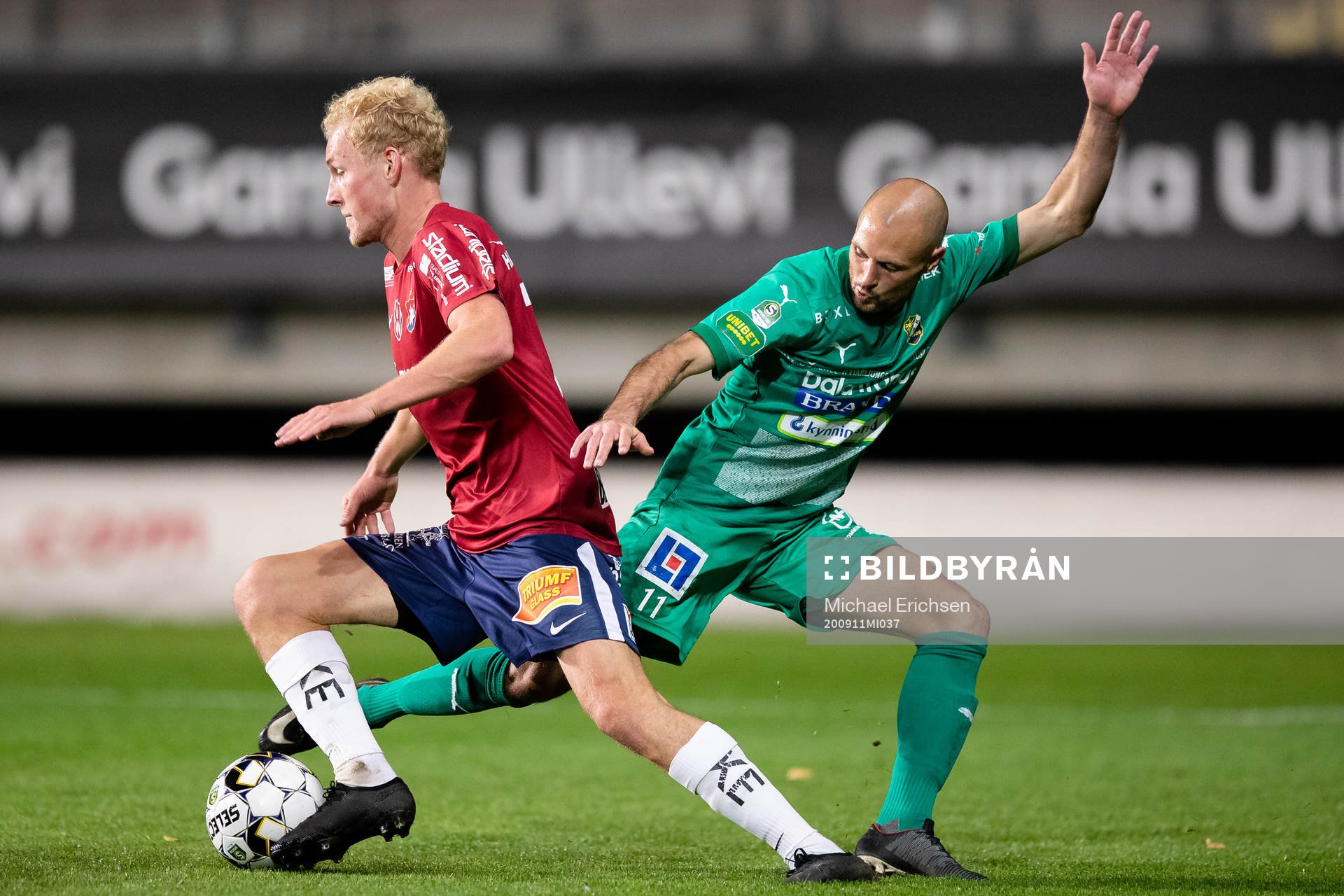 Örgrytes Adam Bergmark Wiberg och Ljungskiles Tom Siwe