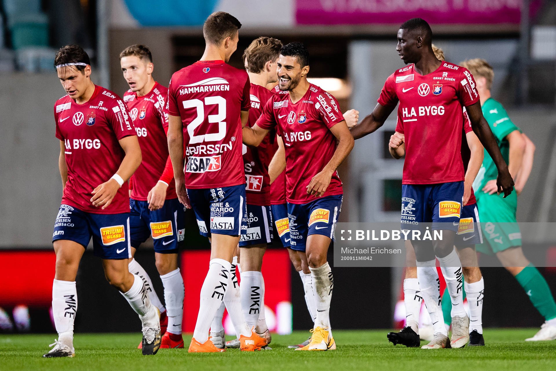 Örgrytes Ailton Jose Almeida jublar