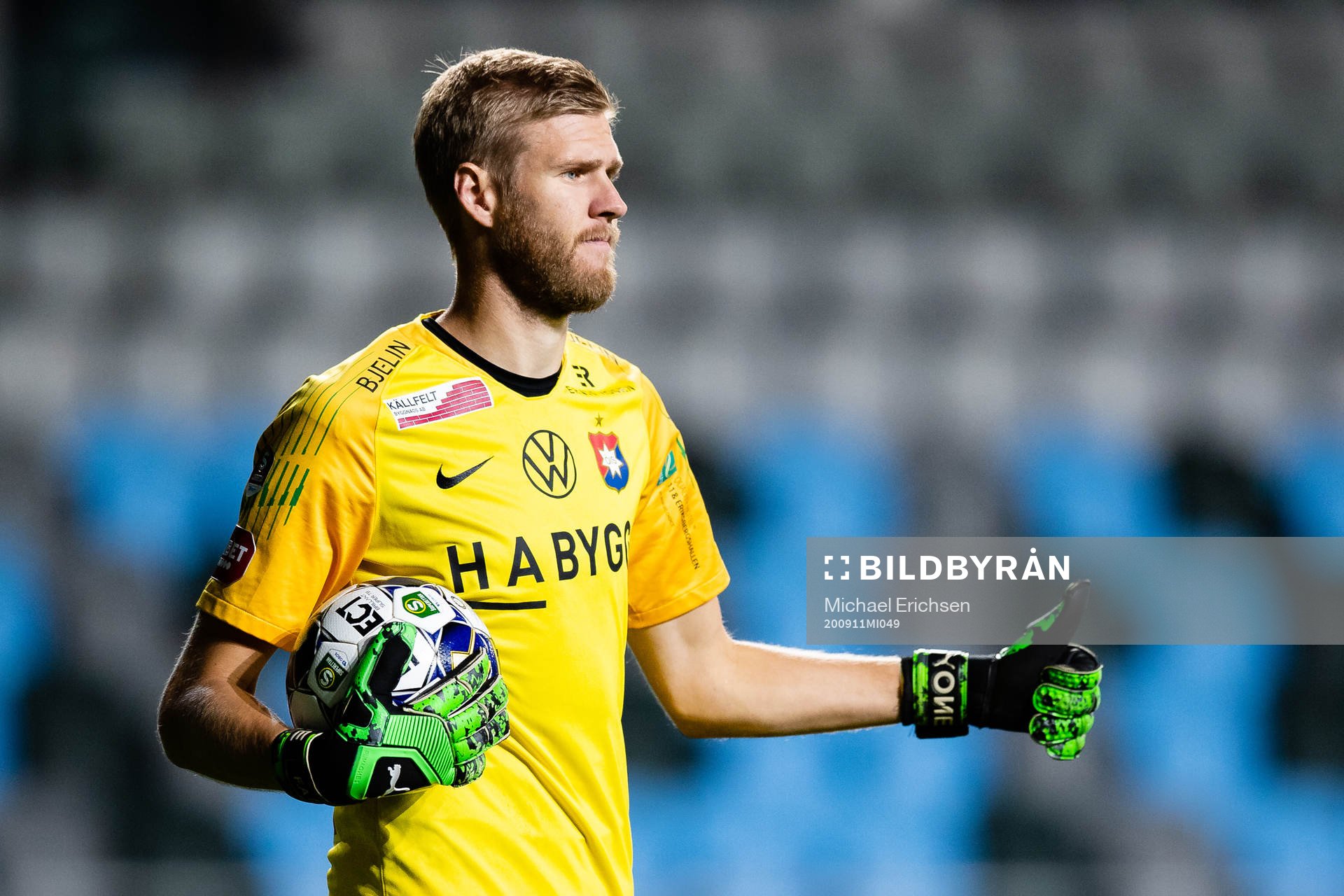 Örgrytes målvakt Fredrik Andersson
