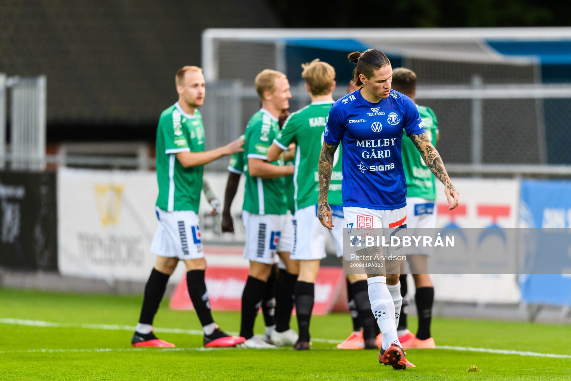 Trelleborgs Isak Jönsson deppar