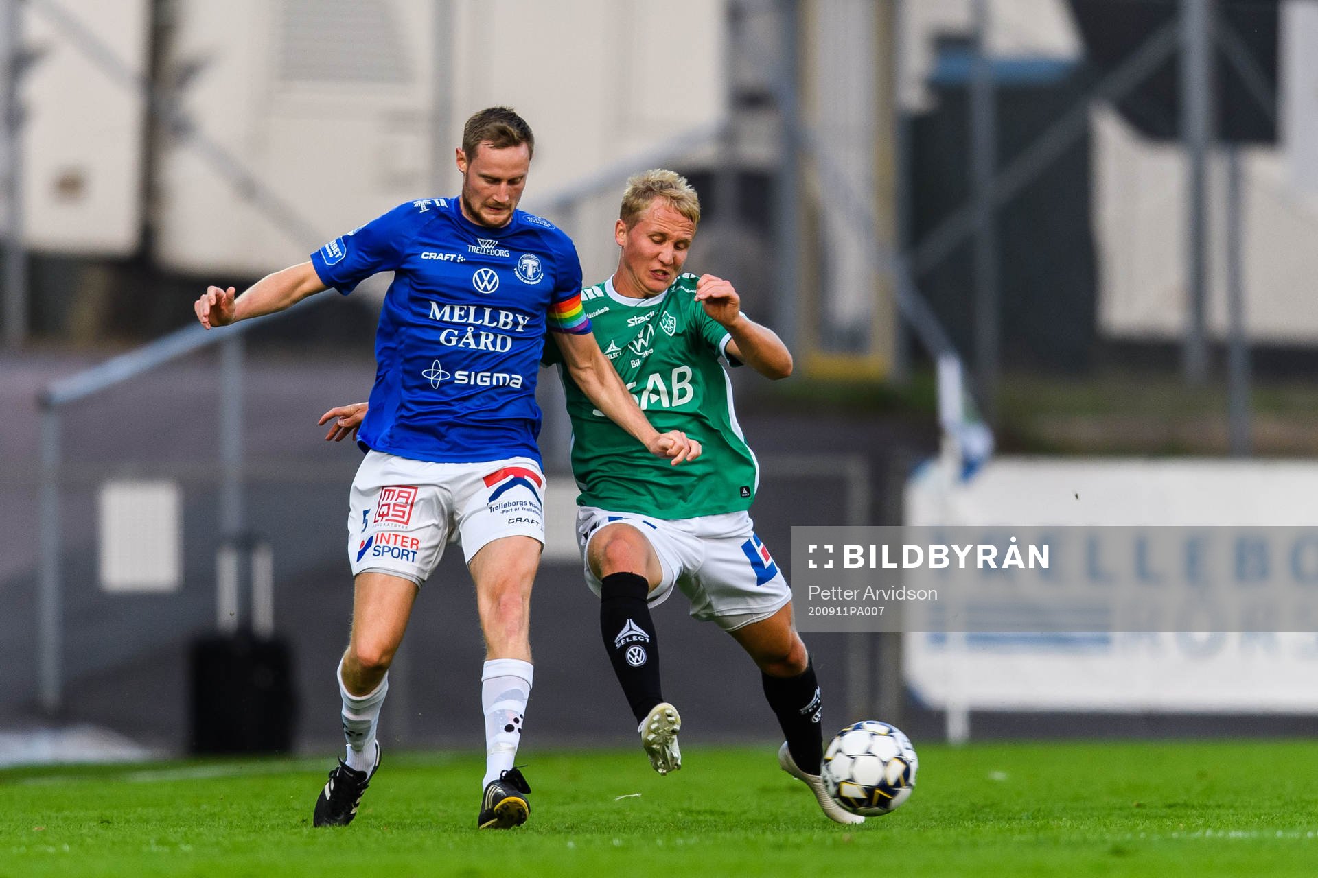 Trelleborgs Anton Tideman och Brages André Kamp