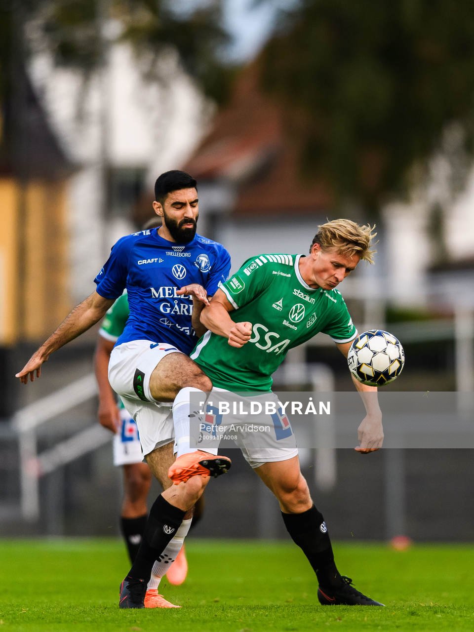 Trelleborgs Mouhammed Ali Dhaini och Brages Douglas Karlberg