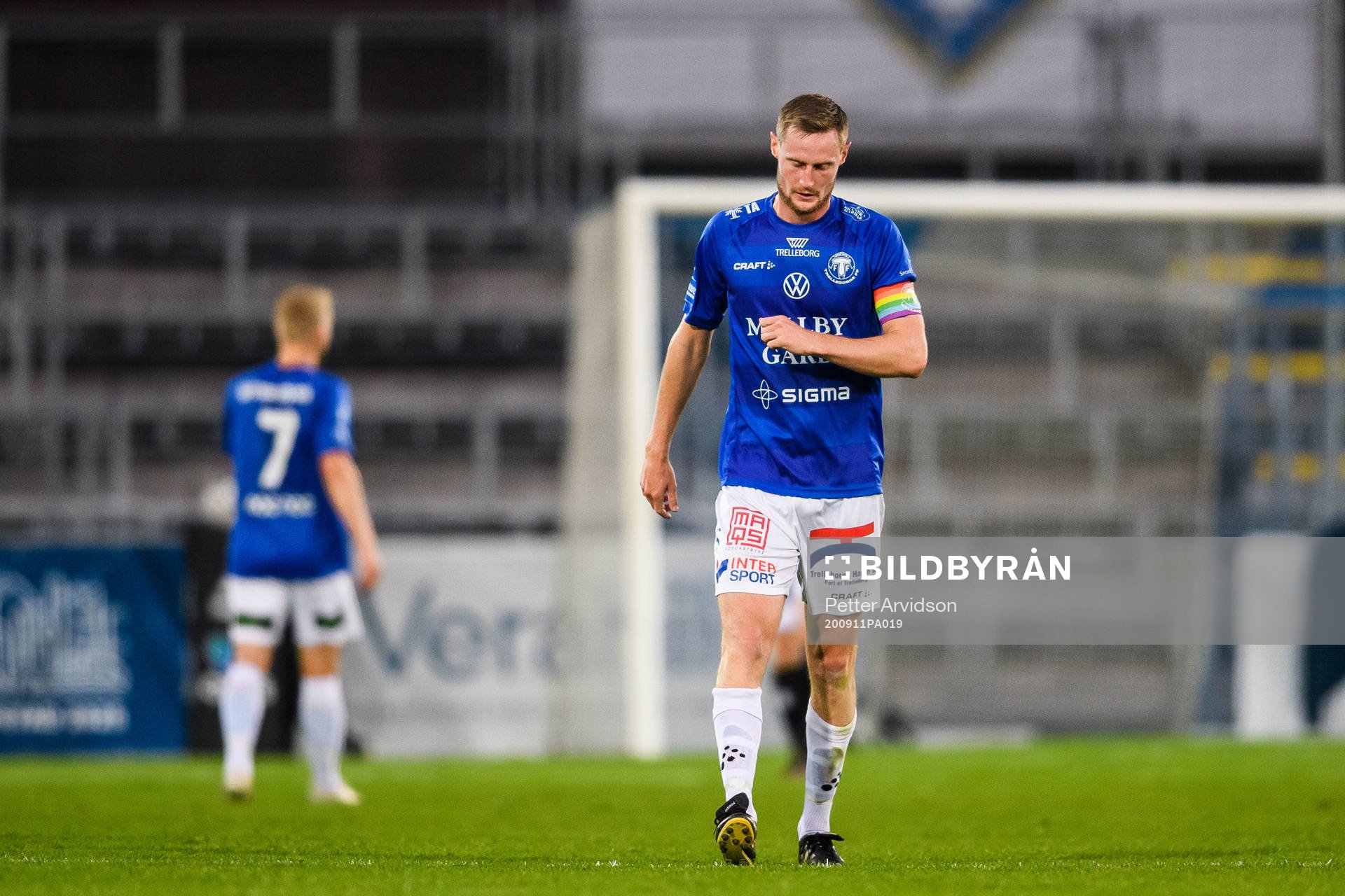Trelleborgs Anton Tideman deppar