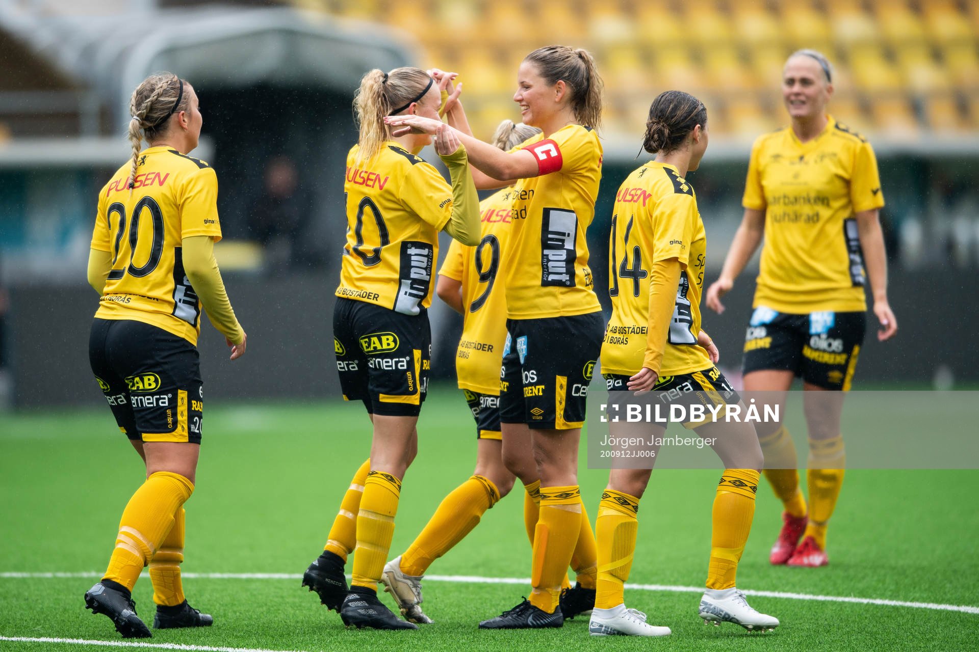 Elfsborgs spelare jublar