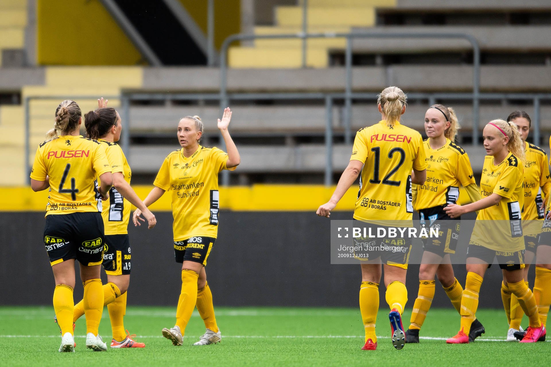 Elfsborgs Cornelia Andersson jublar