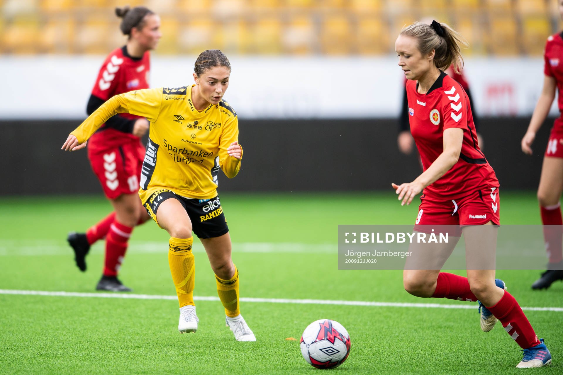 Elfsborgs Donika Shala och Rävlanda/Bollebygd/Hestrafors