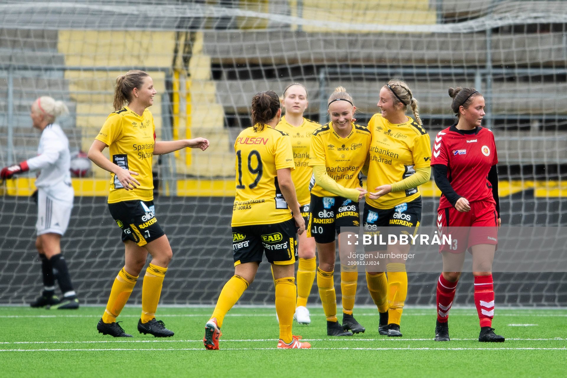 Elfsborgs spelare jublar