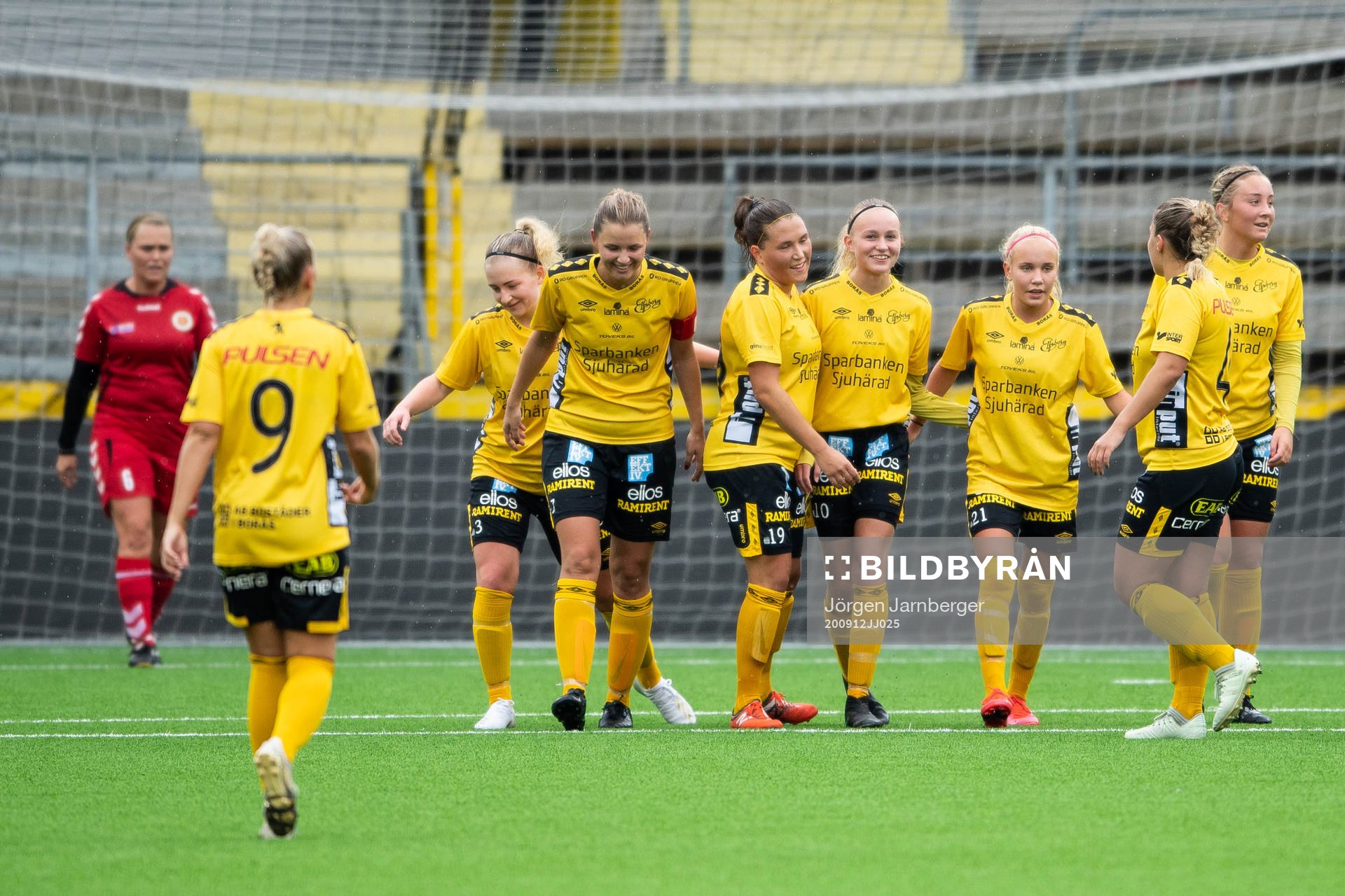 Elfsborgs spelare jublar