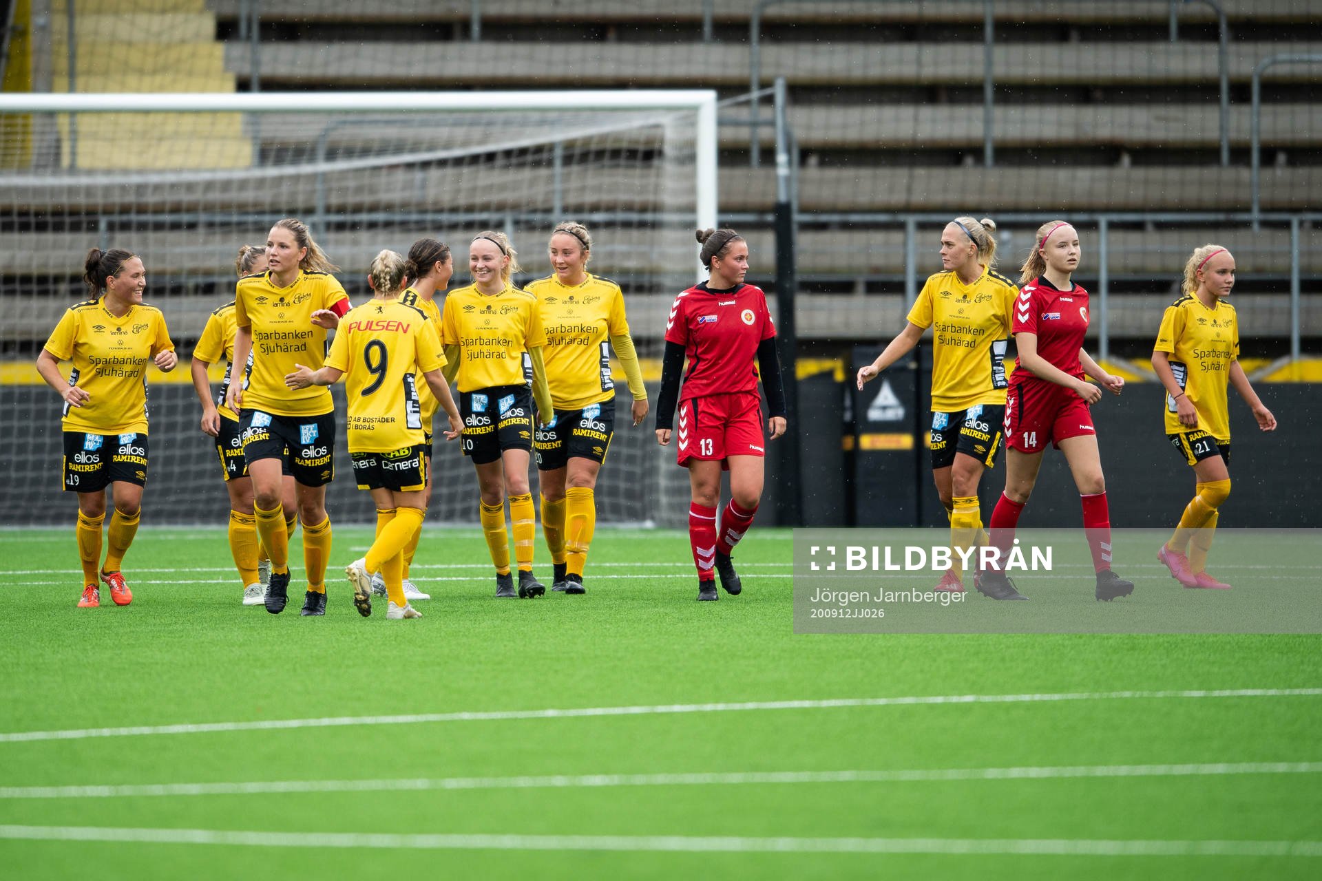Elfsborgs spelare jublar