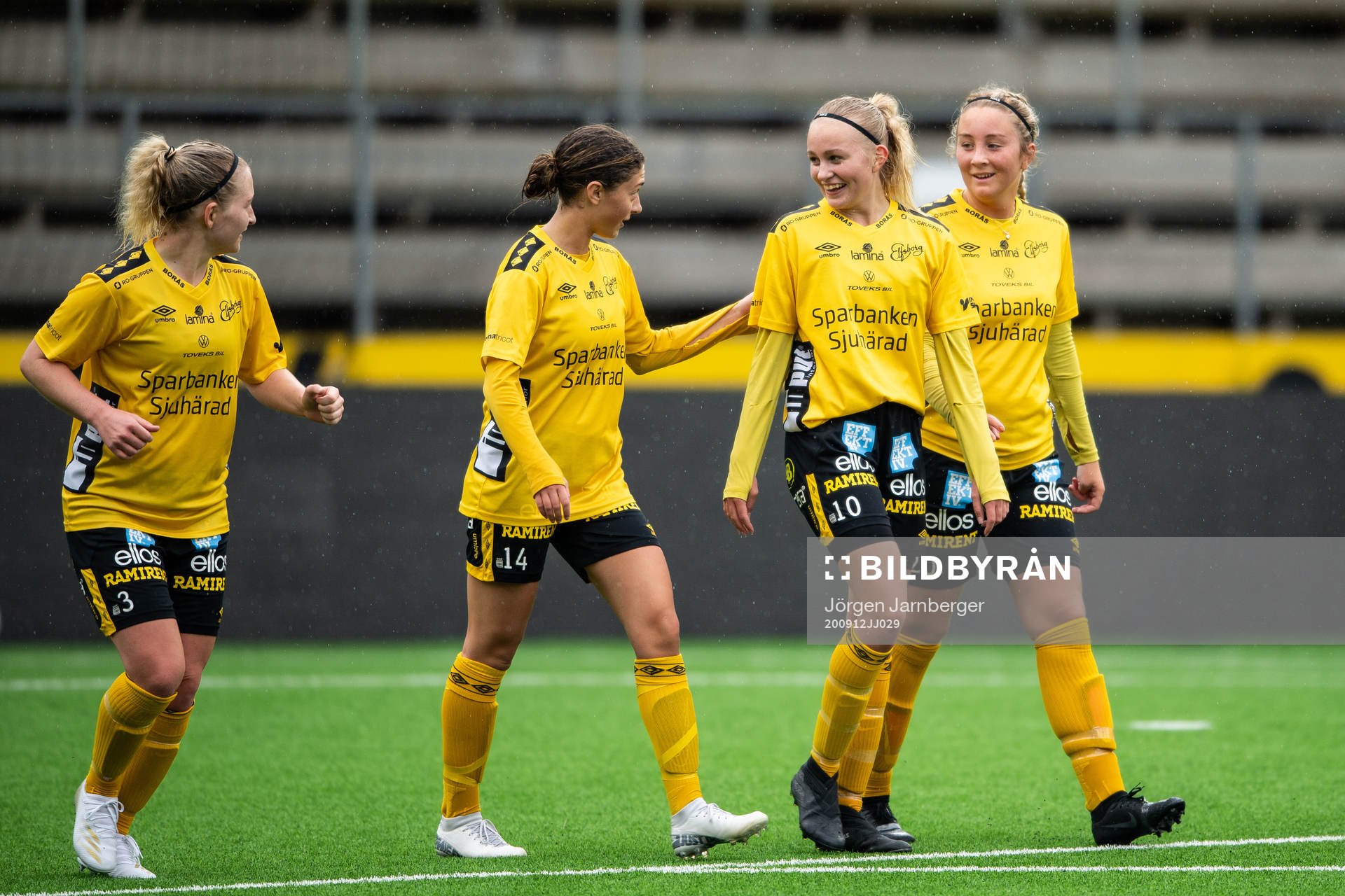 Elfsborgs Matilda Ståhlbom Karlsson jublar