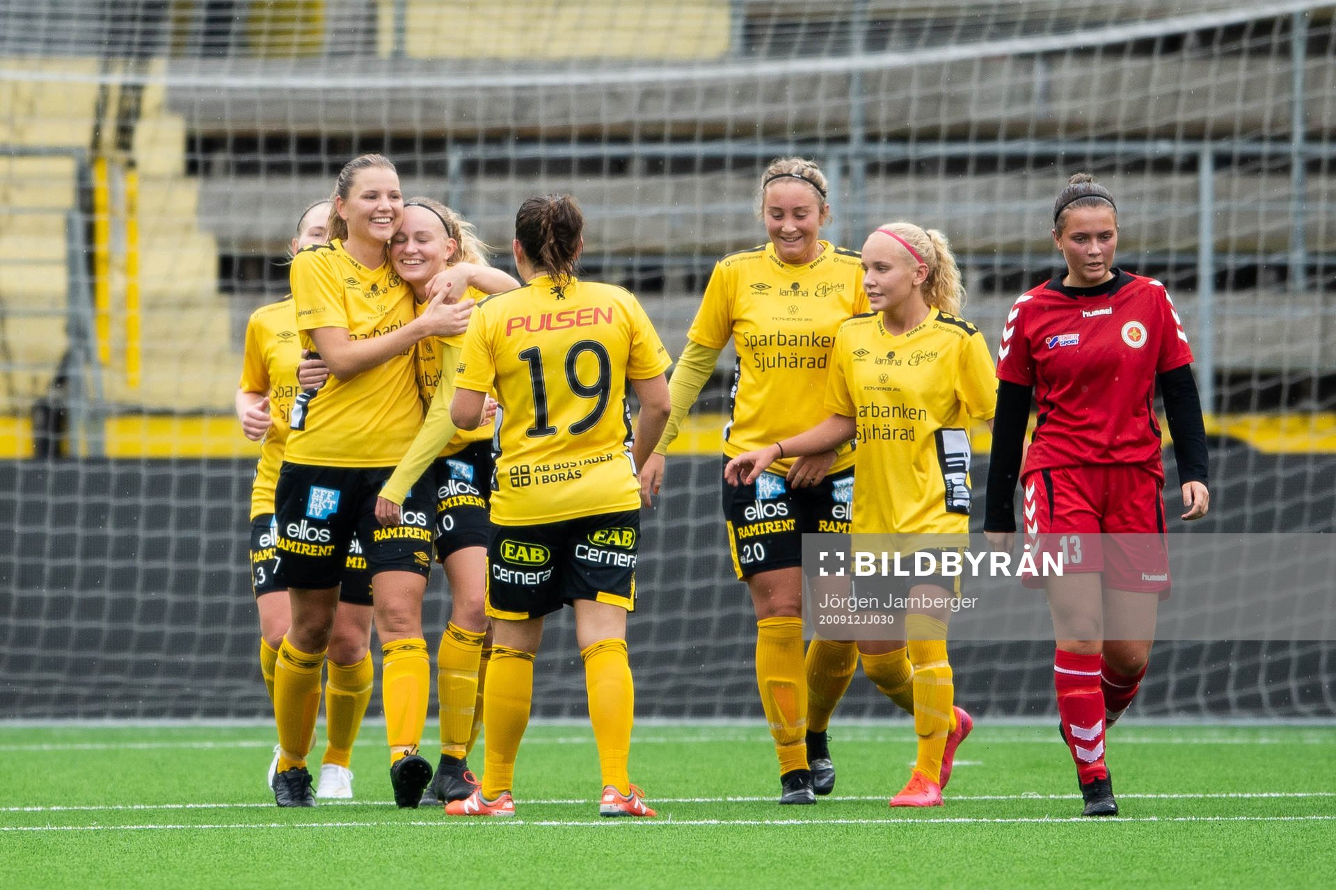 Elfsborgs spelare jublar