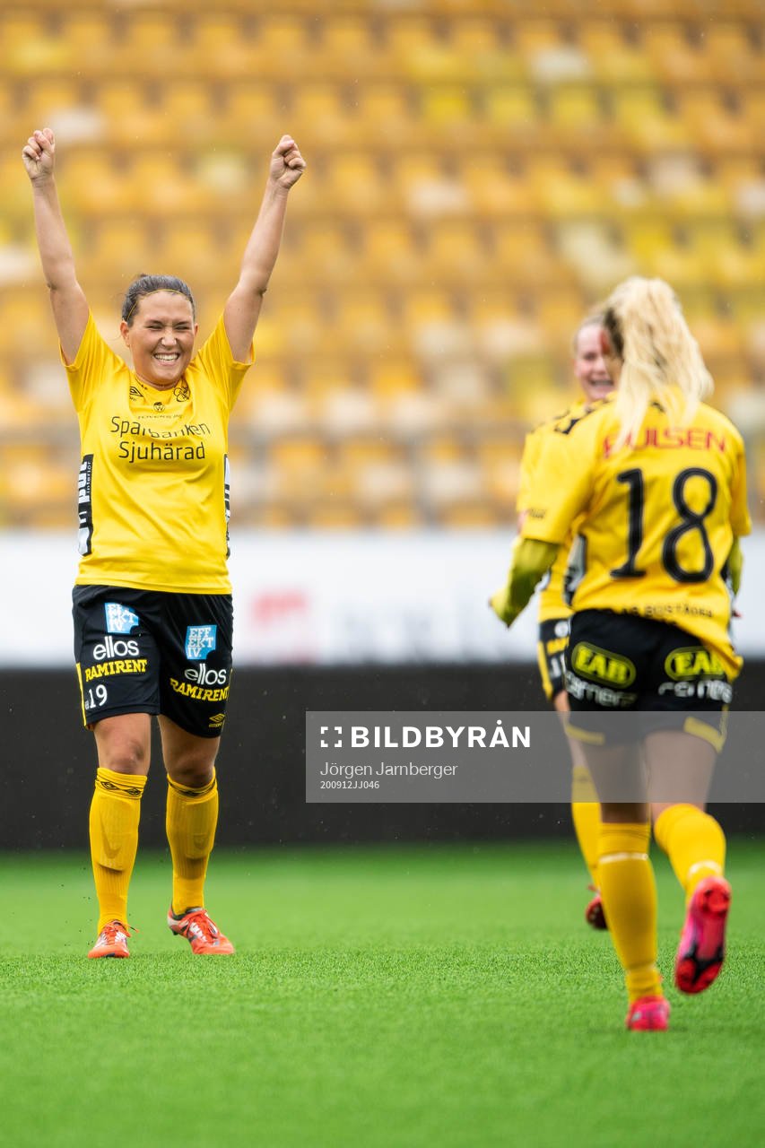 Elfsborgs Johanna Kalinski Köhlqust jublar
