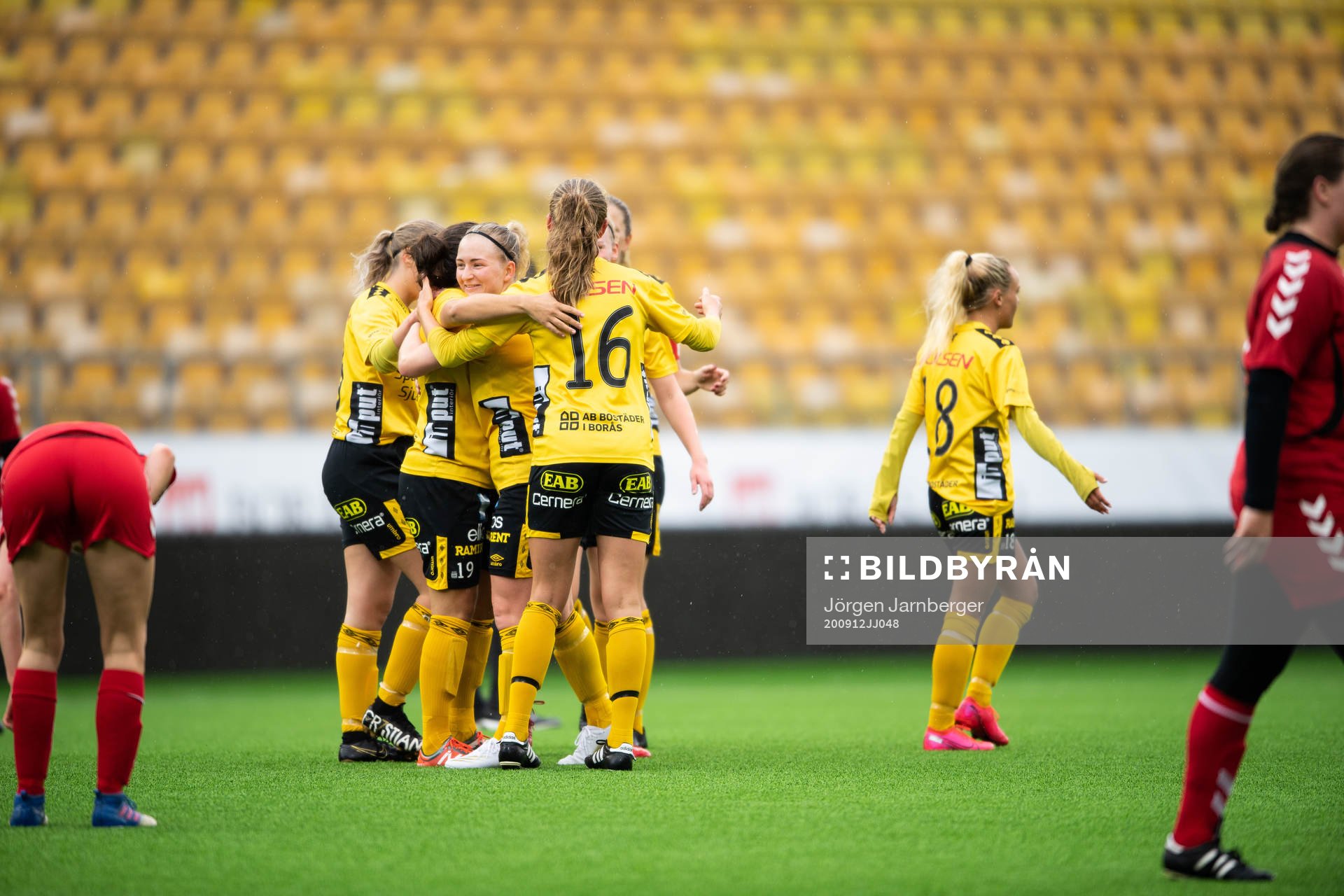 Elfsborgs spelare jublar