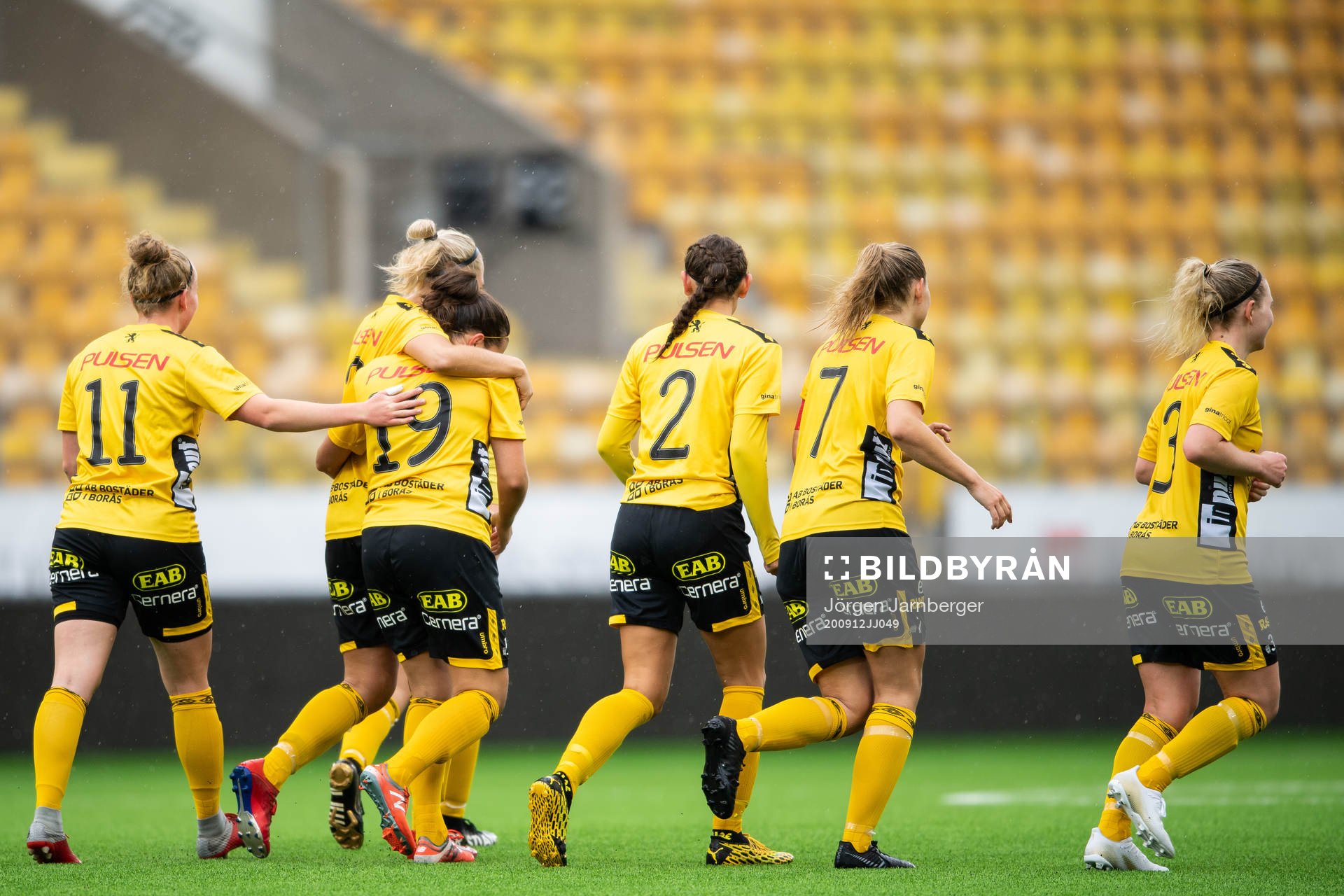 Elfsborgs spelare jublar
