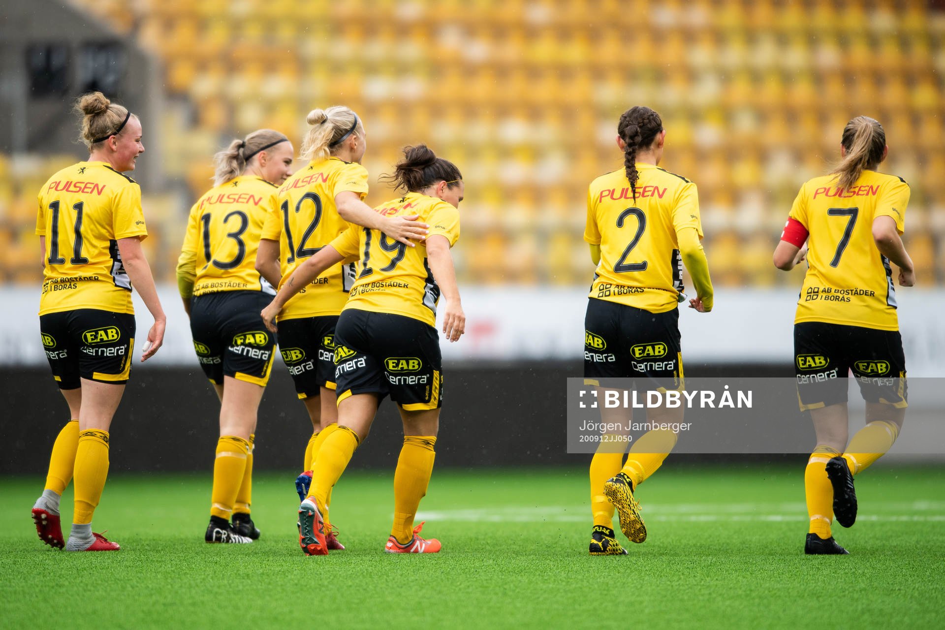 Elfsborgs spelare jublar