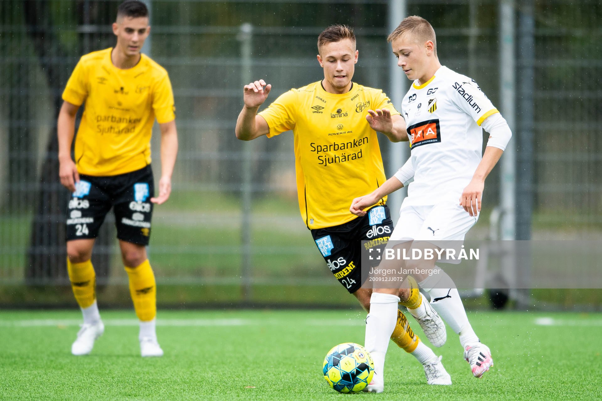 Häckens Oskar Ruuska och Elfsborgs Dennis Kjellberg