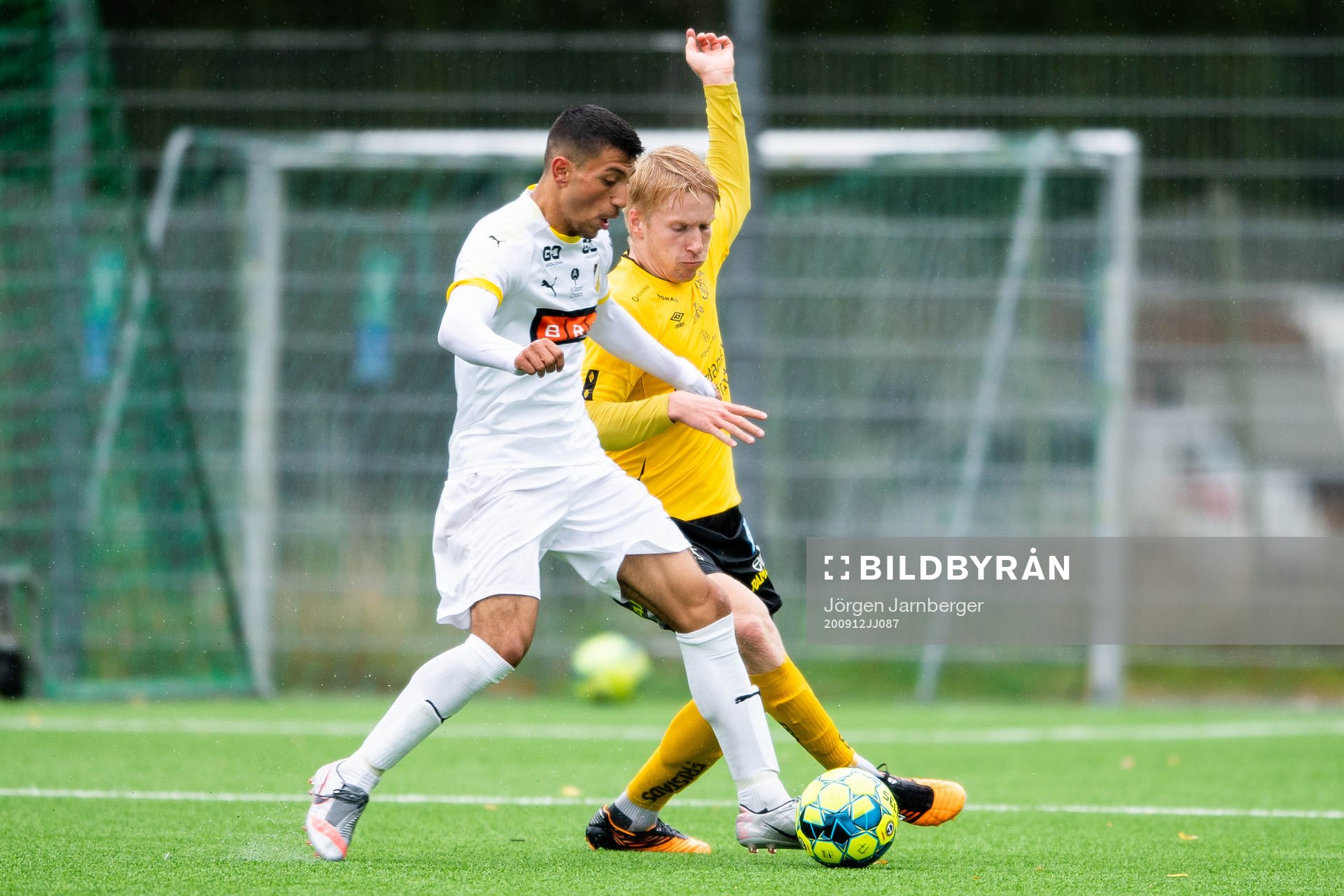 Häckens Leonardo Farah Shahin och Elfsborgs Carl Mauritzson