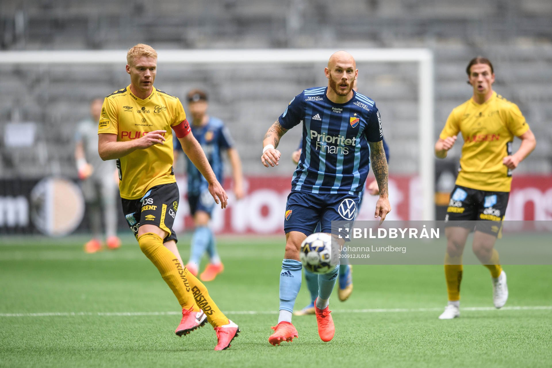 Elfsborgs Sivert Heltne Nilsen och Djurgårdens Magnus