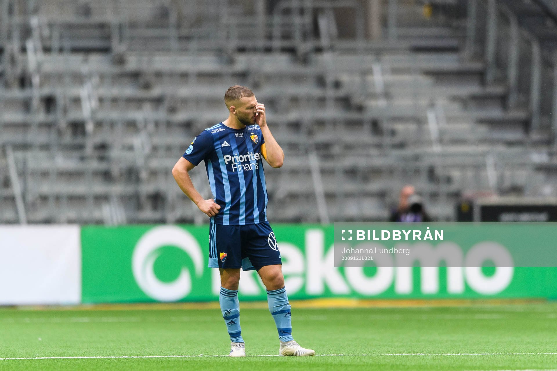 Djurgårdens Jesper Karlström deppar