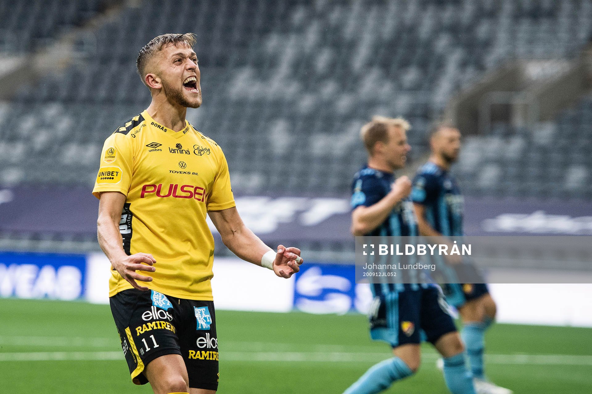 Elfsborgs Jesper Karlsson reagerar