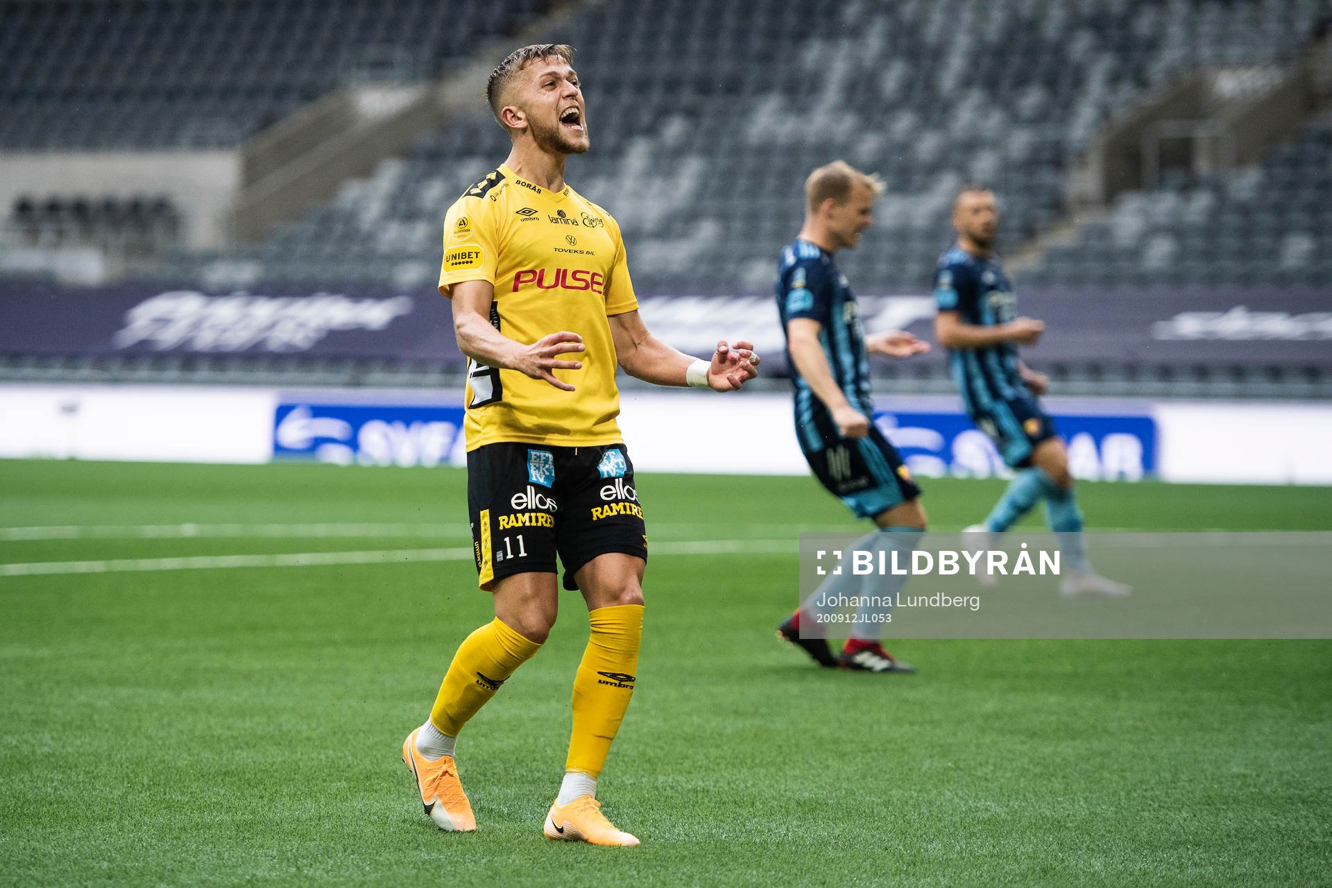 Elfsborgs Jesper Karlsson reagerar