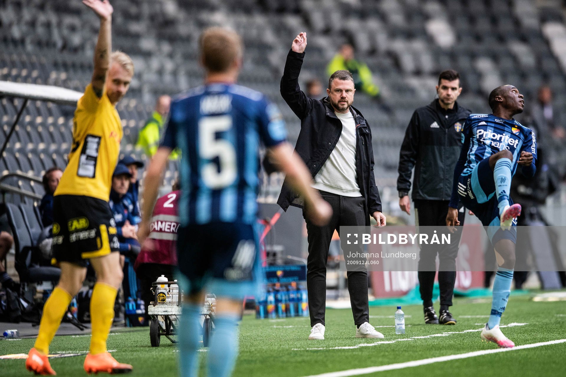 Elfsborgs manager Jimmy Thelin