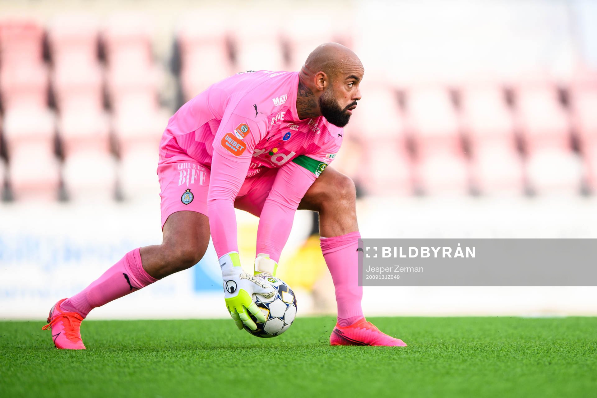 AFC Eskilstunas målvakt Joshua Wicks