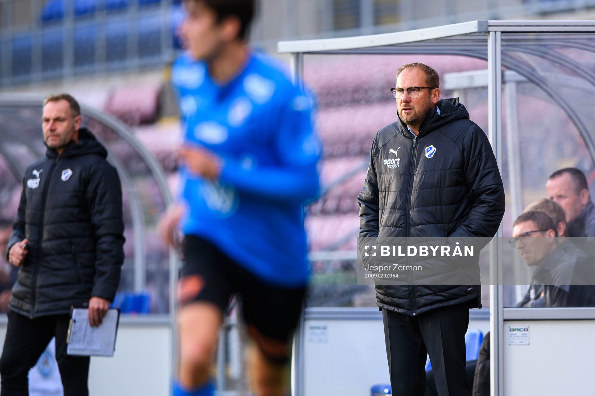 Halmstads tränare Magnus Haglund