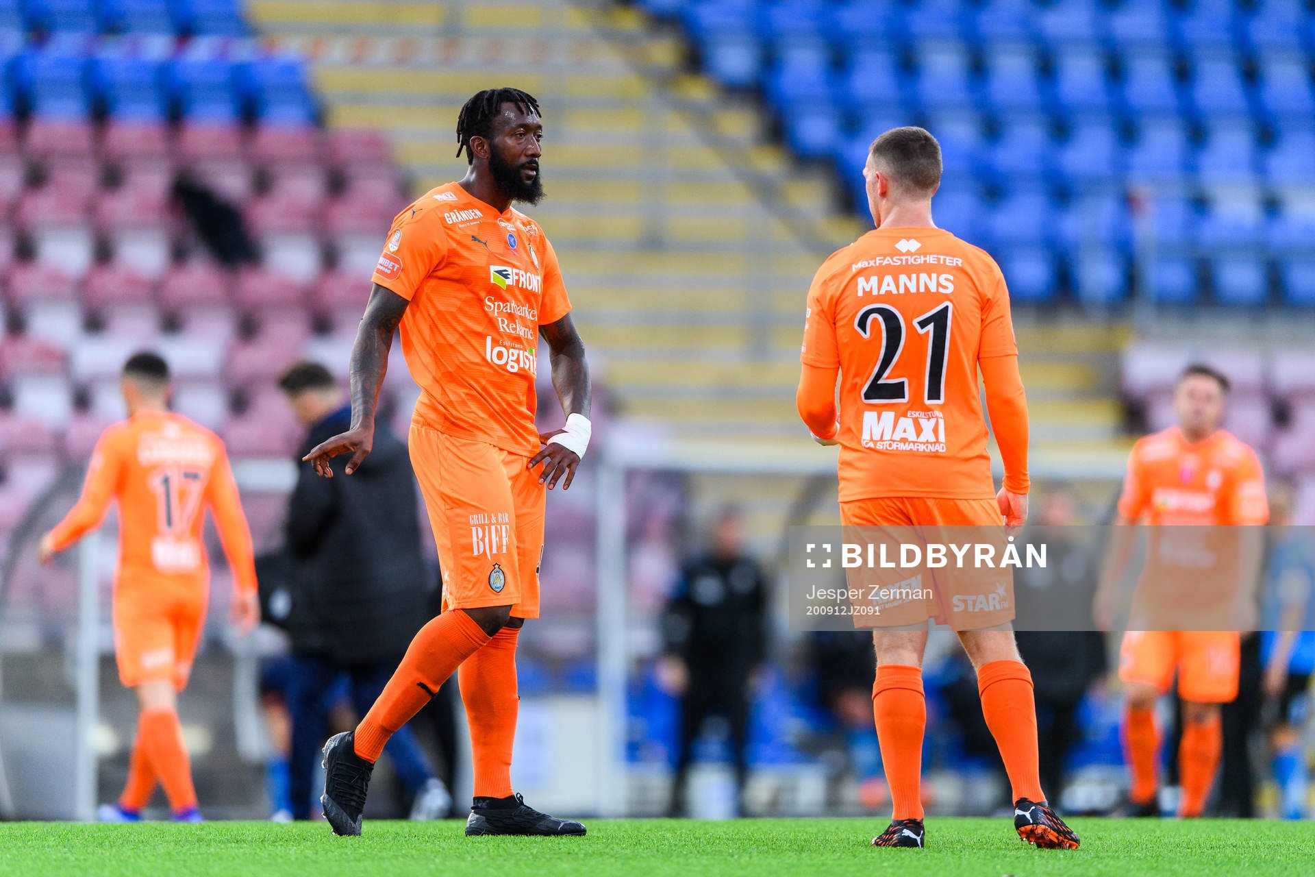 AFC Eskilstunas Abdel Rhamane Khalil Diarra deppar