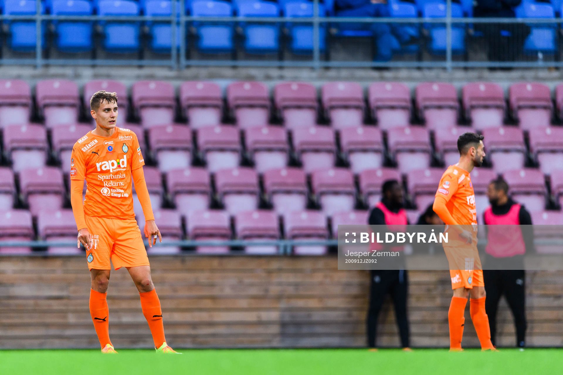 AFC Eskilstunas Pontus Rödin deppar