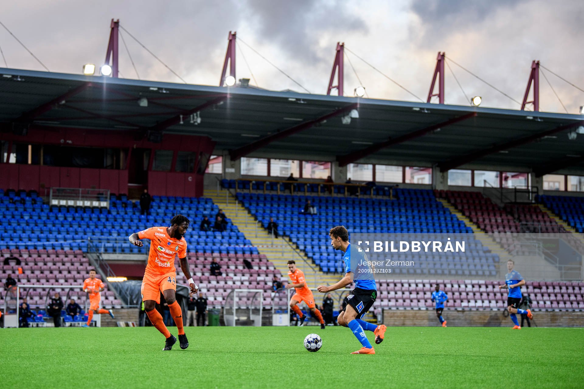 AFC Eskilstunas Abdel Rhamane Khalil Diarra och Halmstads