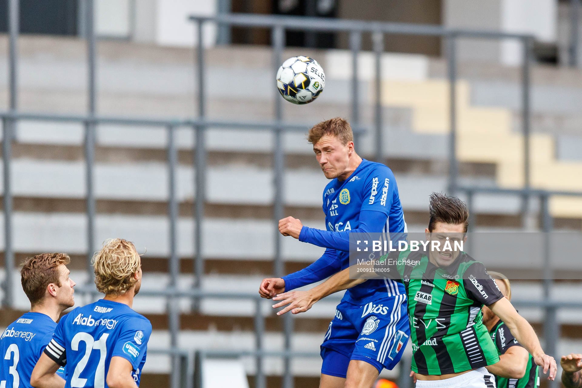 Sundsvalls Niklas Dahlström och GAIS Adnan Maric