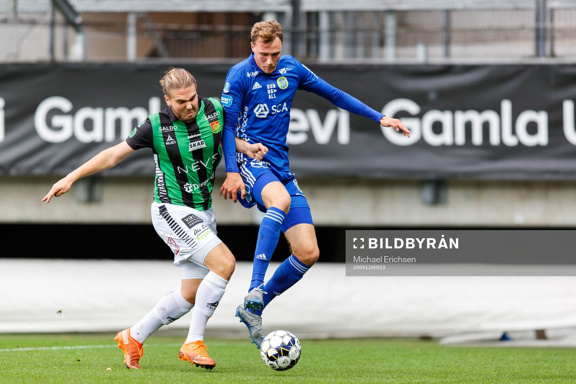 GAIS Charlie Weberg och Sundsvalls Niklas Dahlström