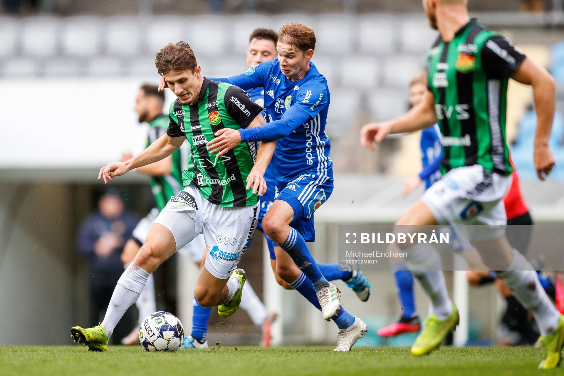 GAIS Adnan Maric och Sundsvalls Johan Blomberg