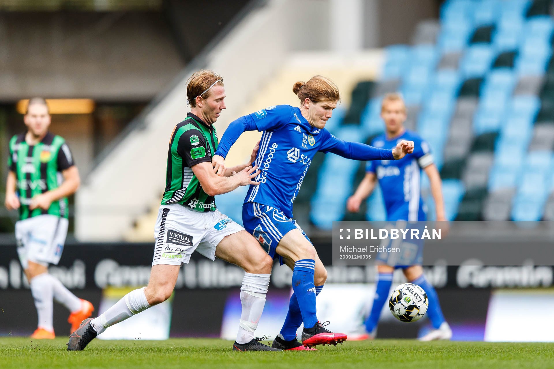 GAIS August Wängberg och Sundsvalls Oliver Berg