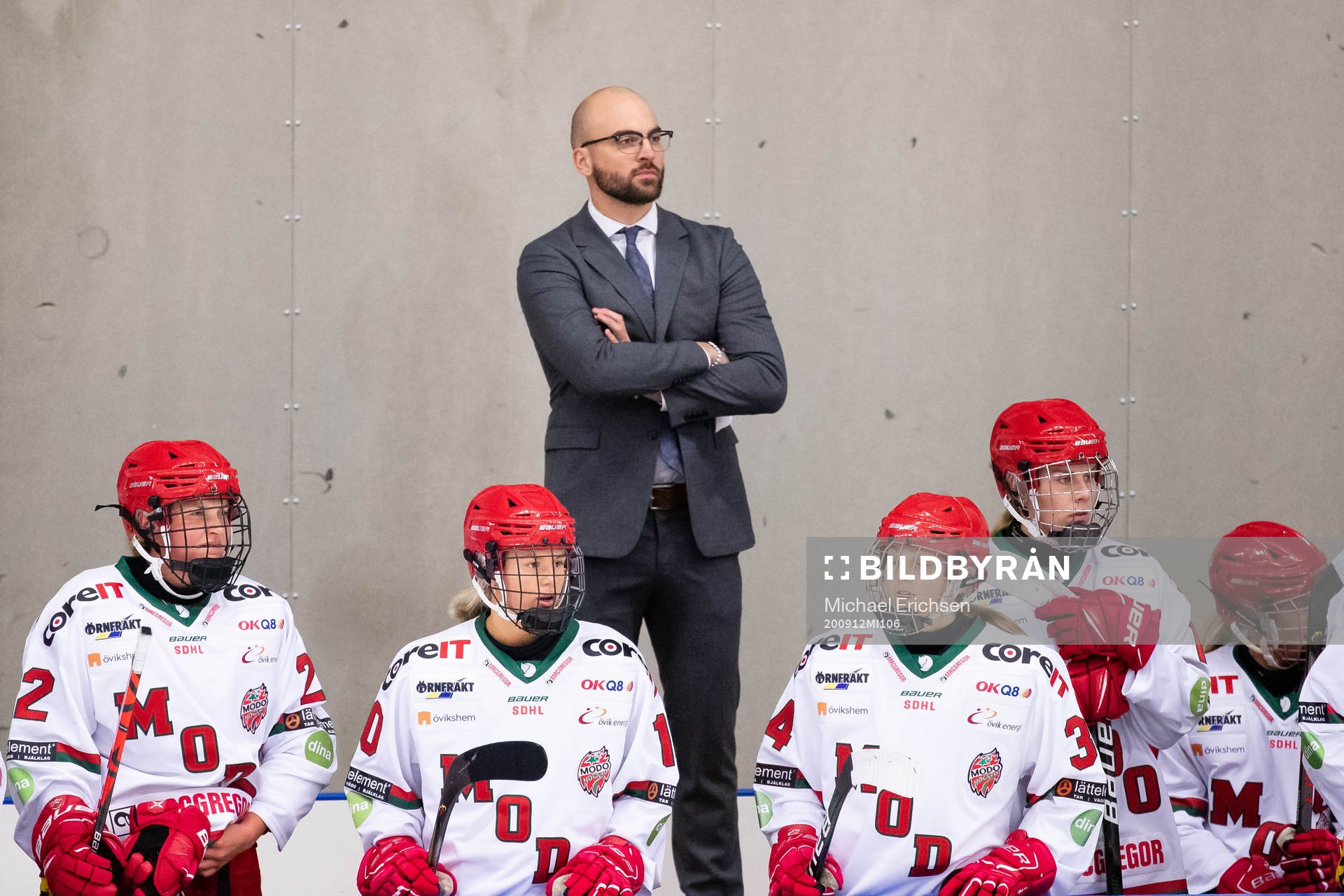 Modos tränare Björn Edlund