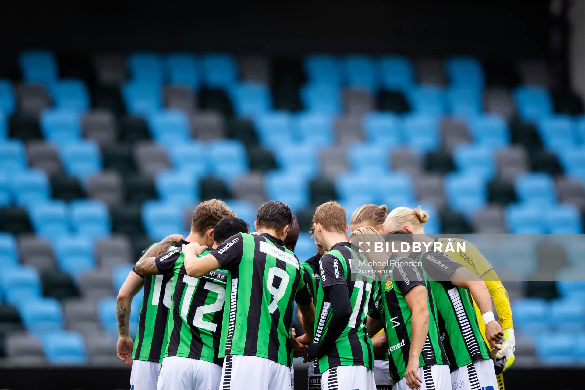 GAIS samlade innan fotbollsmatchen i Superettan  mellan