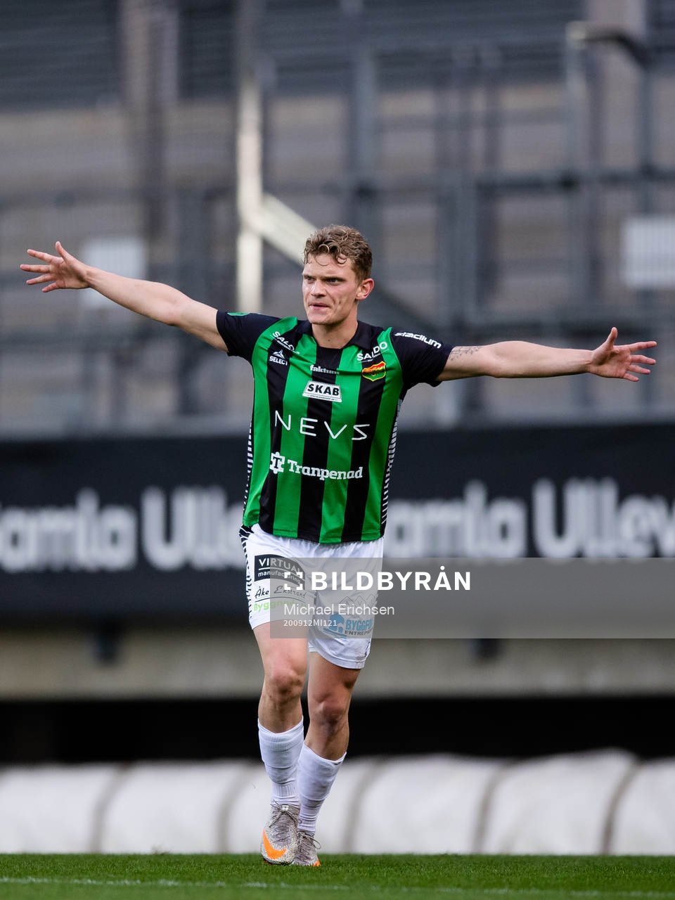 GAIS Meinhard Egilsson Olsen jublar