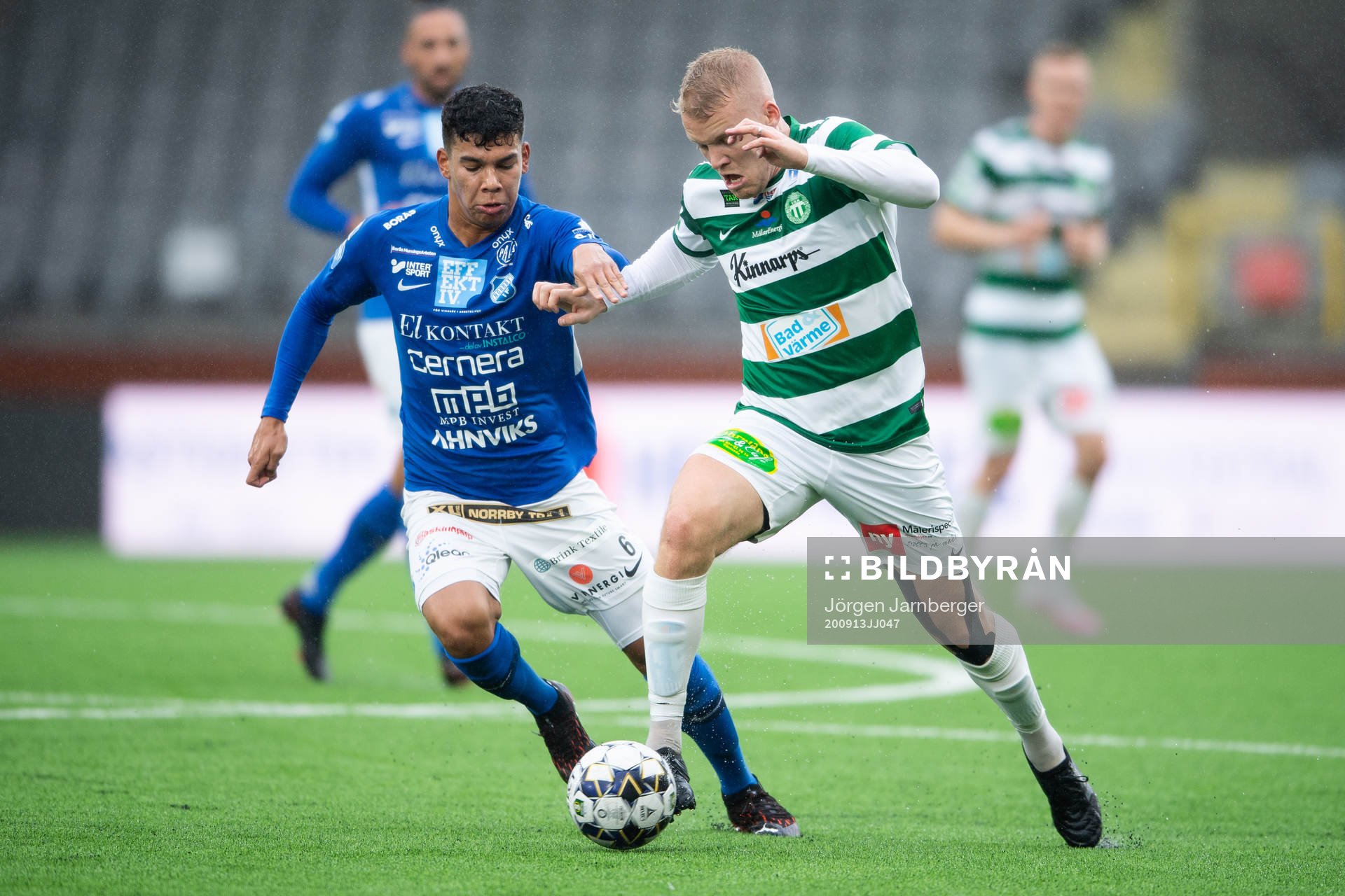 Norrbys Benjamin Arapovic och Västerås Simon Johansson