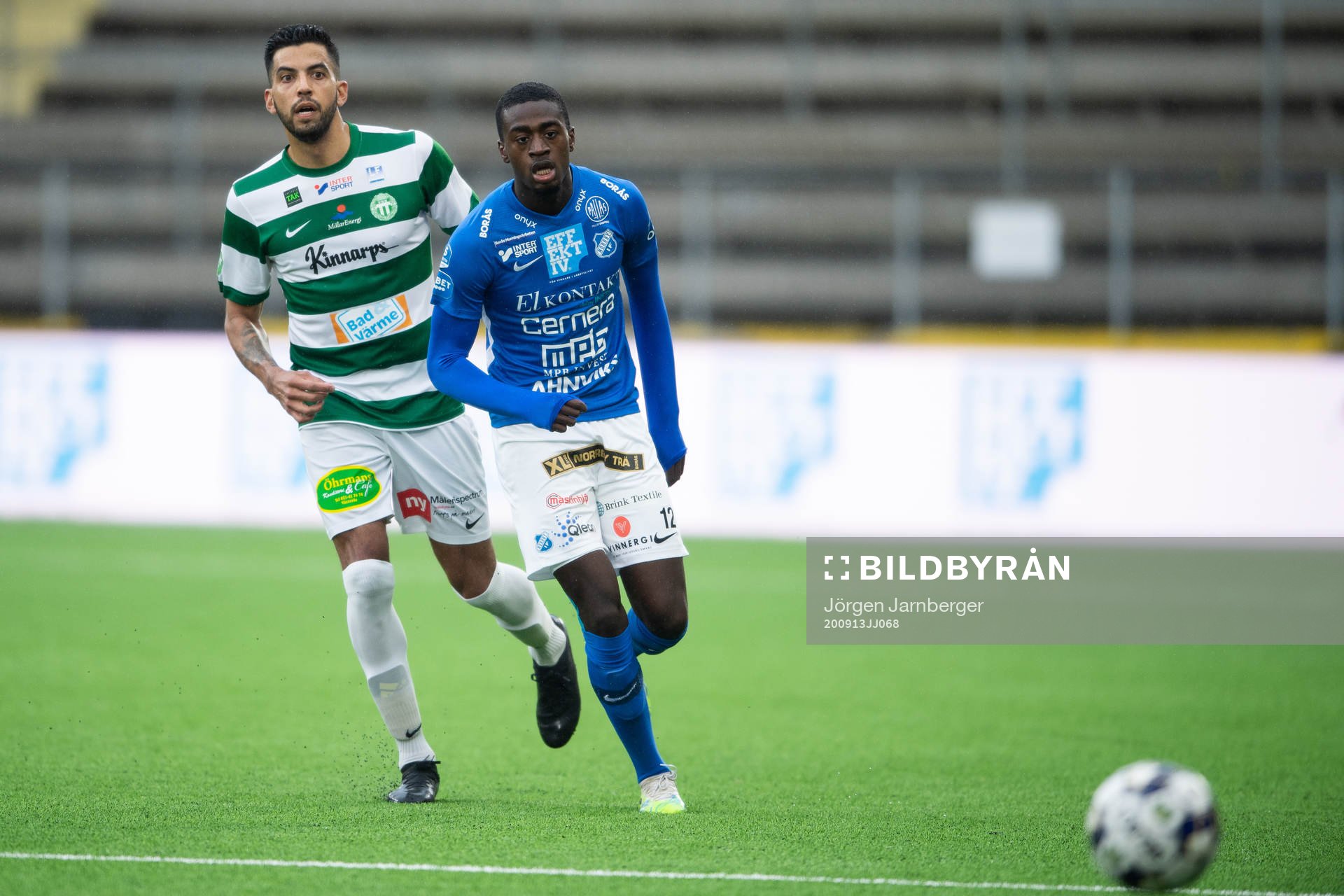 Norrbys Adil Titi och Västerås Pedro Ribeiro