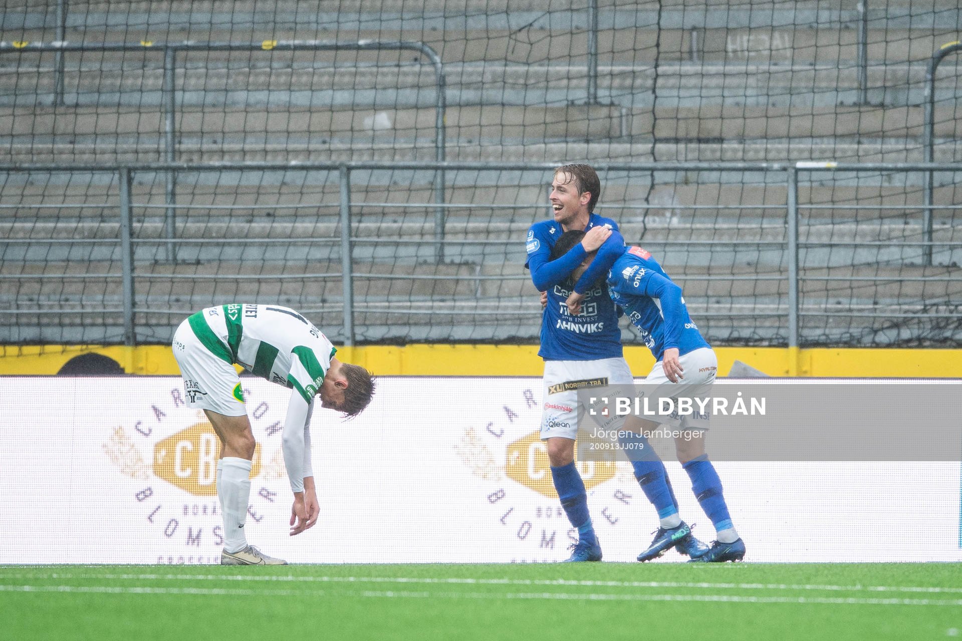 Västerås Albin Sporrong deppar medan Norrbys Robin