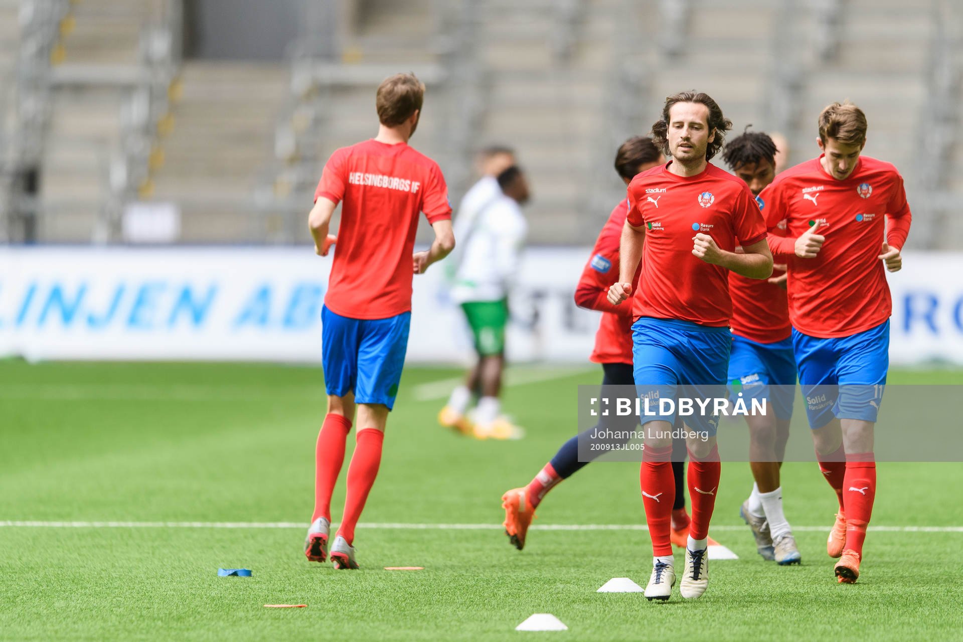Helsingborgs Mix Diskerud värmer upp