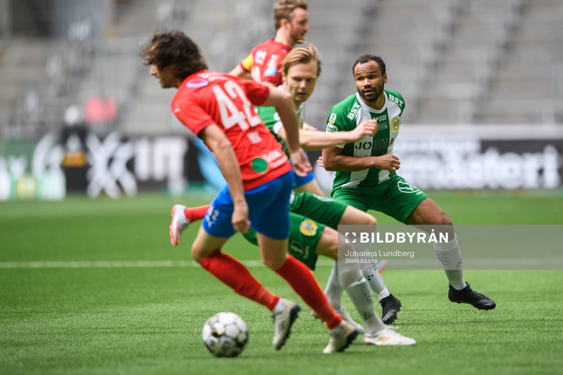 Hammarbys Serge-Junior Martinsson Ngouali