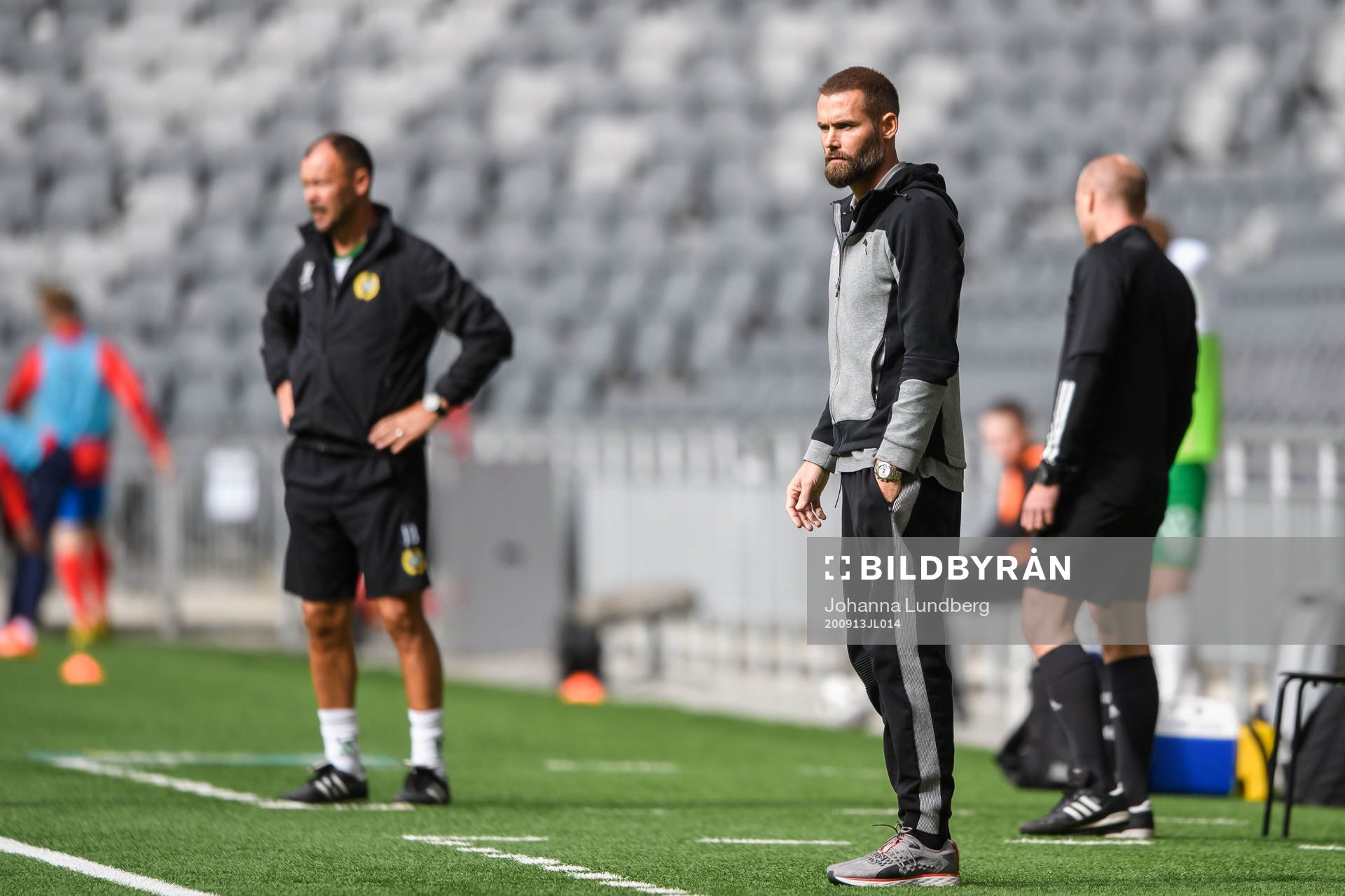 Helsingborgs tränare Olof Mellberg