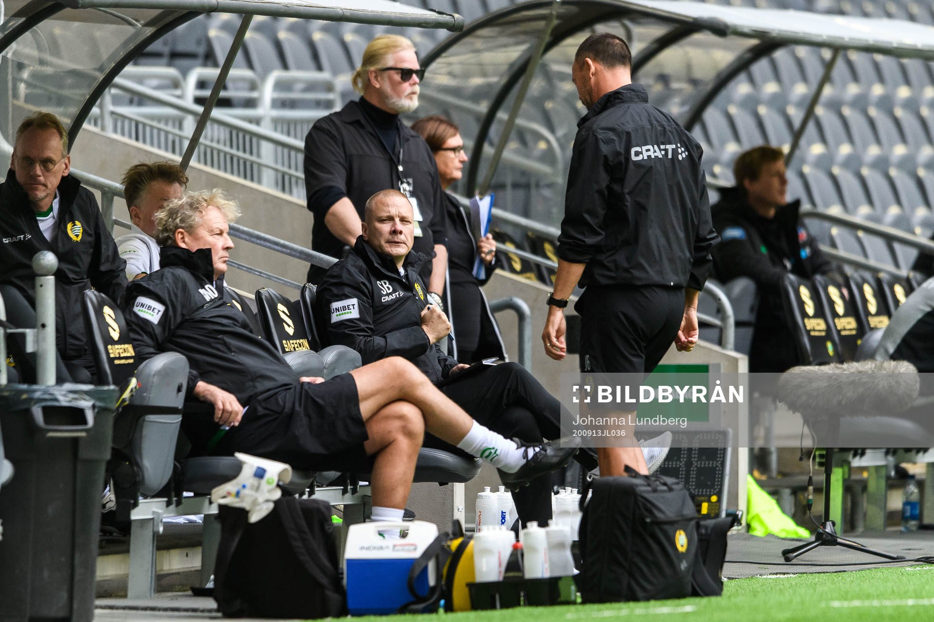 Hammarbys tränare Stefan Billborn